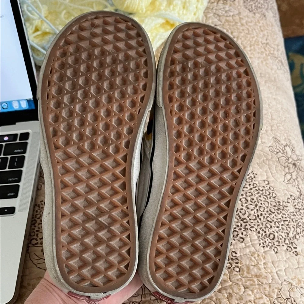 Vans Sunflower Slip-On Kids Shoes Size 3